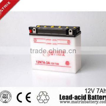 12V 7AH Electric Super Pocket Bike Battery For Sale