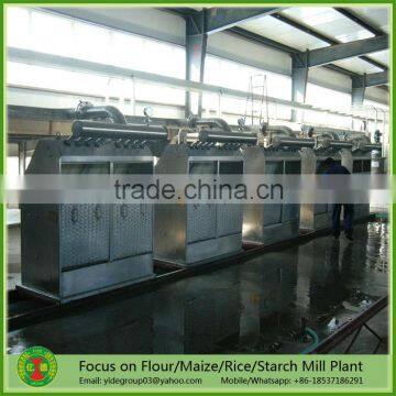 High efficiency easy operation corn starch plant