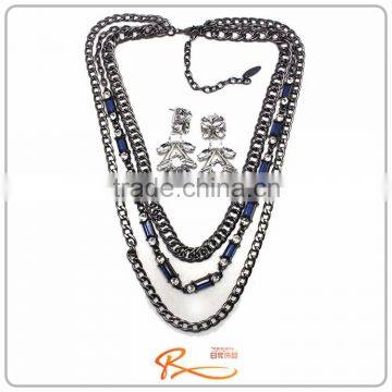 China wholesale angel necklace jewelry set