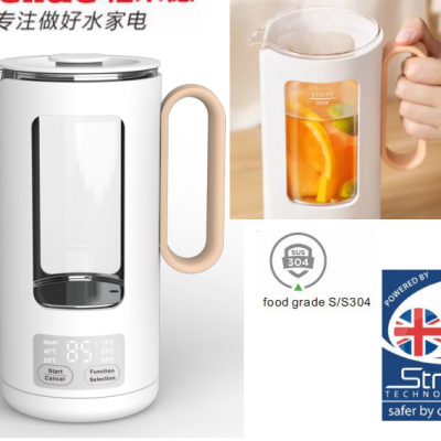 Adjustable Temperature Control electic Kettle 40 °C-55 °-80C(Wechat:13510231336)