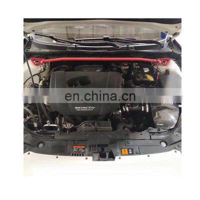 Wholesale Auto Parts Customer Design Dry Carbon Fiber 3K Twill Cold Air Intake System For Mazda Atenza