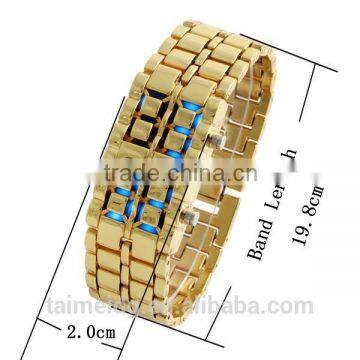 China supplier japanese blue light gold samurai led watch                        
                                                Quality Choice