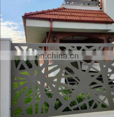 American Residential Garden Fencing Trellis Wrought Iron Metal Main Gates Fencing Extensions Optional Designs
