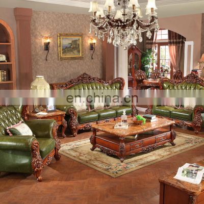 Italy European style sofa furniture antique Royal classic sofa set