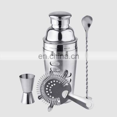 Creation Factory Direct Stainless Steel Cocktail Shaker Bar Set