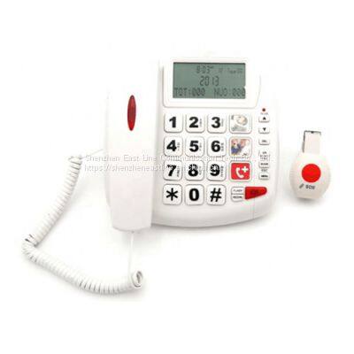 Senior Phone Big Button Corded Telephone with SOS Emergency