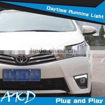 AKD Car Styling Toyota Corolla DRL 2014-2015 Corolla Led DRL New Altis LED Daytime Running Light Good Quality LED Fog Lamp photo-5