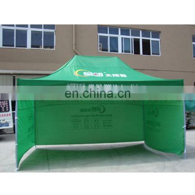 Outdoor trade show advertising sun shade folding 3*3 pop up tent