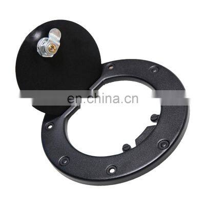 New Arrival Aluminum Car Black Truck Fuel Filter Tank Gas Cover Accessories With Lock for Jeep Wrangler TJ photo-4