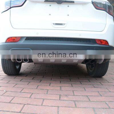 SUV Rear Bumper for Jeep Compass MK 4X4 Steel Rear Bar Guard for JEEP