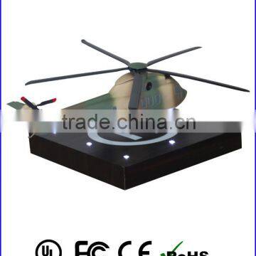 Floating plane model display customized flying helicopter model toy