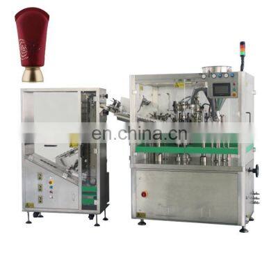 Automatic Easy Operating Shoe Hair Removing Wax soft tube Filling sealing Machine