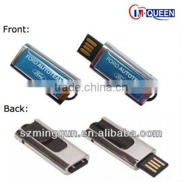 Promotional mini USB Flash Drive customized logo