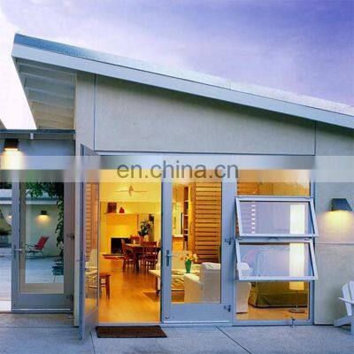 aluminum primary-secondary door glass door