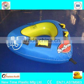 2014 hot sale inflatable water ski tube