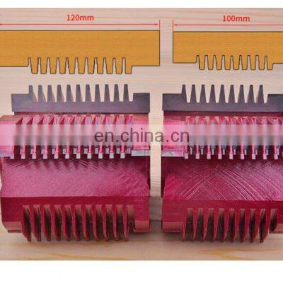 LIVTER Tungsten Carbide Blades Shaper Cutter Finger Joint Cutter Splicing Knife for 4 Side Spindle Moulder photo-3