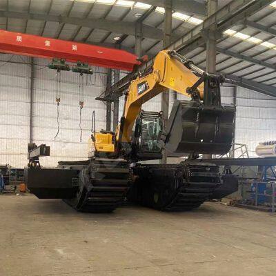 Dredging Excavator Floating Pontoon Undercarriage Manufacturer