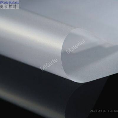 0.04mm 0.05mm 0.06mm Pvc Overlay Sheet Roll for Smart Card Production photo-4
