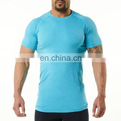 Wholesale Mens Gym Oversized Short Sleeve Tshirts Sports Muscle Active Fitness Wears photo-5