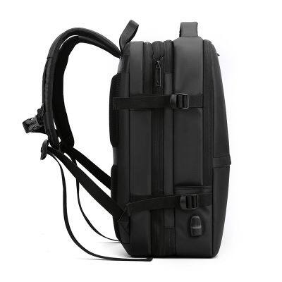 Shanghai Waterproof Business Travel Notebook Backpack Anti Theft Computer Backpack Black photo-2
