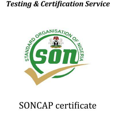 Nigeria Certified Soncap Certification Standards Organization Of Conformity Assessment