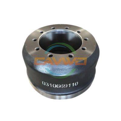 BPW 0310667290 Brake Drum for Truck Brake System photo-3