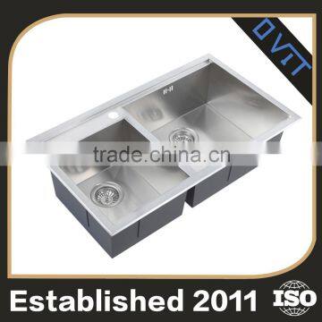 Brand New Get Your Own Designed Handmade Stainless Steel Double Sink