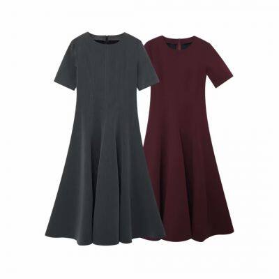 Spring new dress for women, slim fit and casual, niche French style