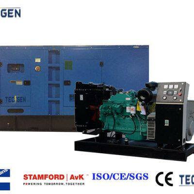 Continuous Running 84kW Cummins Diesel Generator Set Powered by 6 Cylinder Diesel Engine