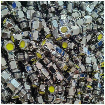 ATEX IP66 Carbon Steel Armoured Armored Cable Gland M20*1.5 G3/4 SUS Brass Nickel Plated Customizable for Factory Safety photo-4