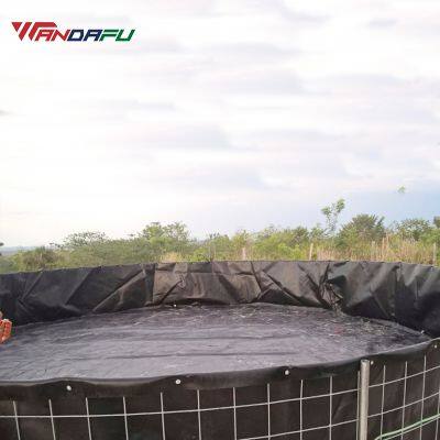 Wandafu Smooth/Textured HDPE Geomembrane For Shrimp Farm Fish Pond Liner photo-2