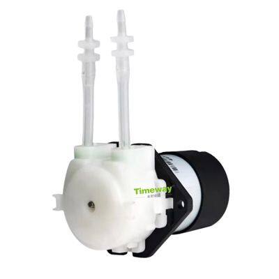 KPP High Quality 1.2~90ml/min Silicone or BPT Tubing OEM Mini Peristaltic Liquid Pump Low Pressure 6V/12V/24V