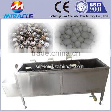 Quail egg cooking and boiling machine/hard cooked quail egg machine