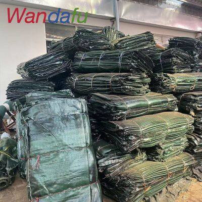 Wandafu PET Flood Control Ecological Geotextile Gabion Bag for River Treatment, Solid Soil Embankment Slope Protection, Gabion Mesh Bag