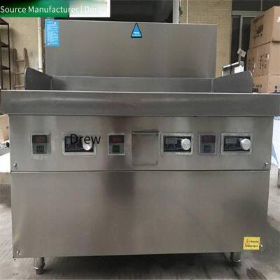 commercial electric teppanyaki, electromagnetic electric griddle for hotels and restaurants, vertical steak frying stove