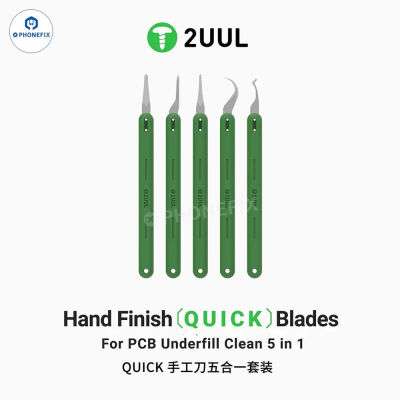 2UUL DA22 CPU BGA Chip Separation Tool With 5 Interchangeable Blades