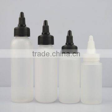 120ml smoke oil bottle glue bottle with twist cap