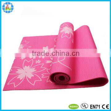 cheapest custom pvc screen printing yoga mats for camping picnic hiking