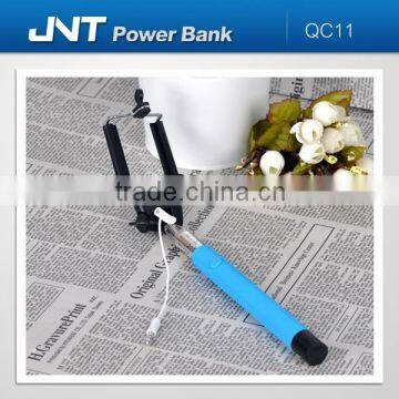 Promotional gift selfie Smart Phone Wire Selfie Stick with CE, RoHS QC11