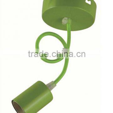 Pendent lamp E27 aluminum led PP PVC bakelite Europe style