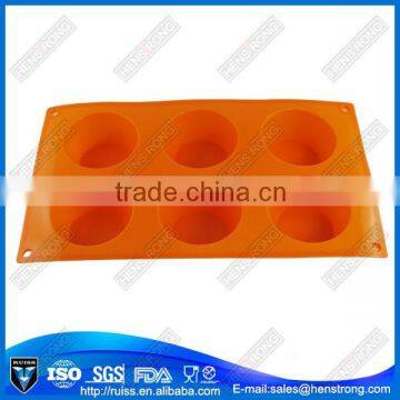 6 Cups Cake Silicone Bread Baking Mold photo-3