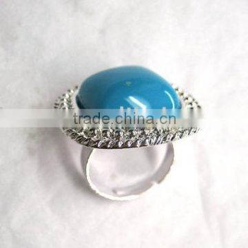 Fashion turquoise stone ring