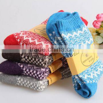 Women's Thicken Socks 5 pairs/lot New Winter Thermal Cashmere Socks Women Warm Rabbit Wool Socks