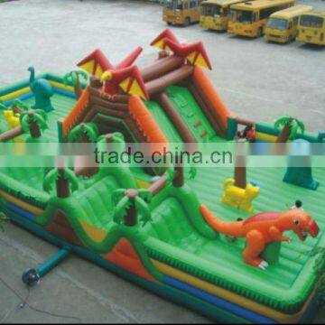 commercial giant inflatable playground / inflatable children playground / inflatable dragon city playground