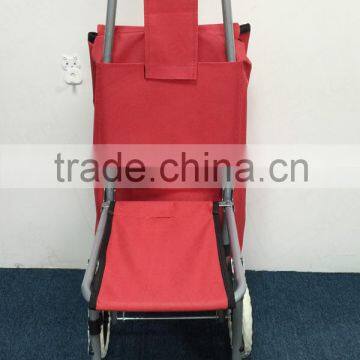 Promotional Shopping Trolley Bag With Seat photo-3