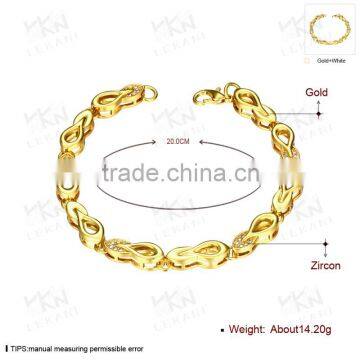 Exquisite Chinese Products 18k Gold Hand Chunky Jewellry Chain Bracelet for Men photo-4