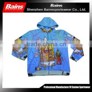 custom sublimated hoodies&100 polyester hoodie