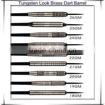 Tungsten Look Brass Nerf Darts