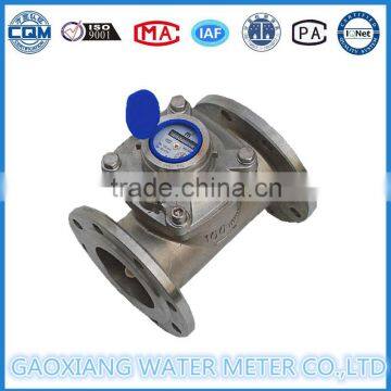 DN100mm Flange Woltman Stainless Steel Water Meter