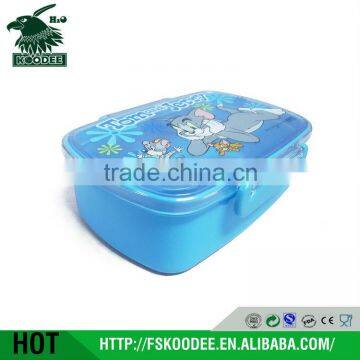 2016 BPA-free Clear Plastic Hot Sale Lunch Box